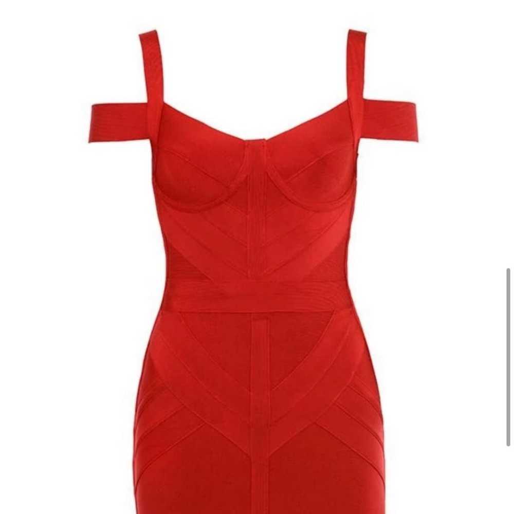 House of CB red bandage dress - image 6