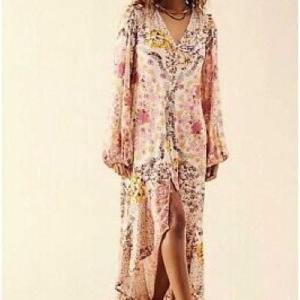 New Free People Maris Printed Midi Dress Size S R… - image 5