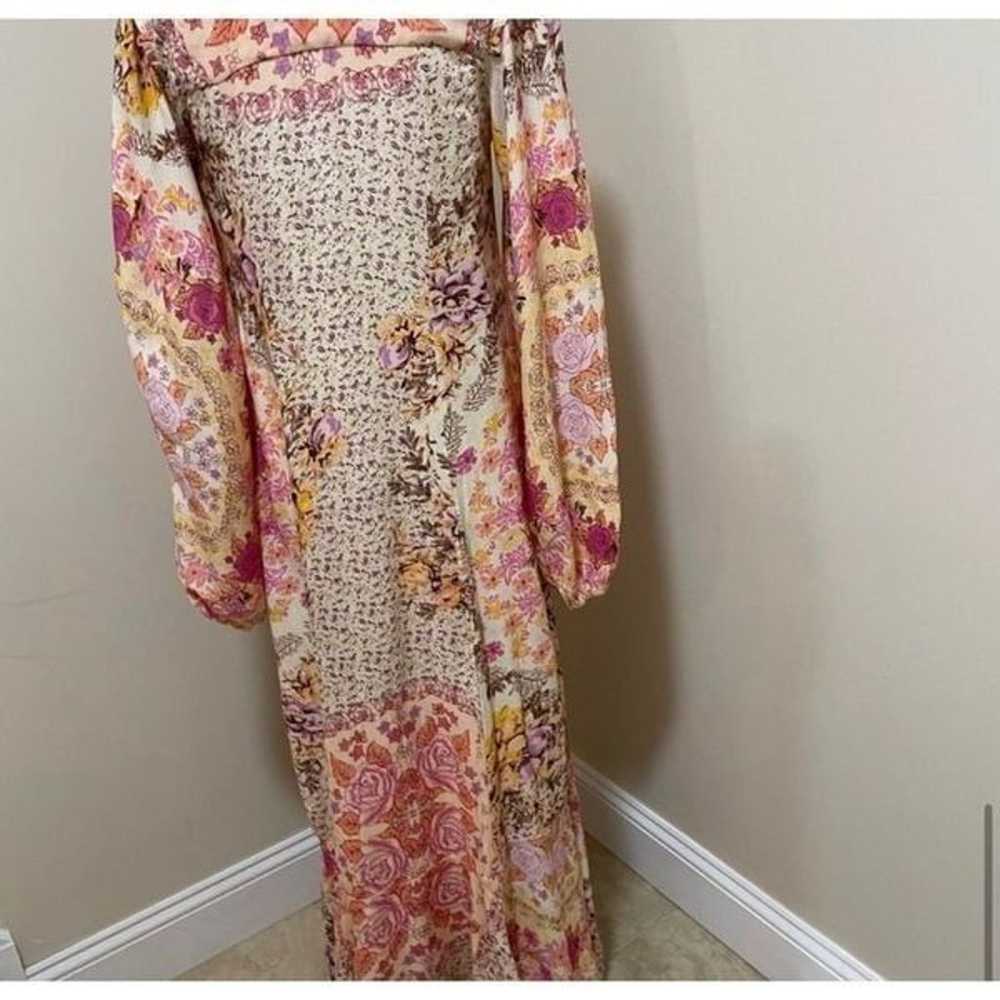 New Free People Maris Printed Midi Dress Size S R… - image 7