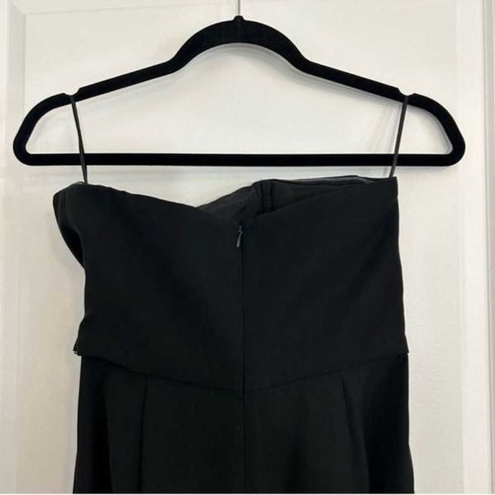 Reiss Kristina Bustier Black Jumpsuit Size 4 - image 7