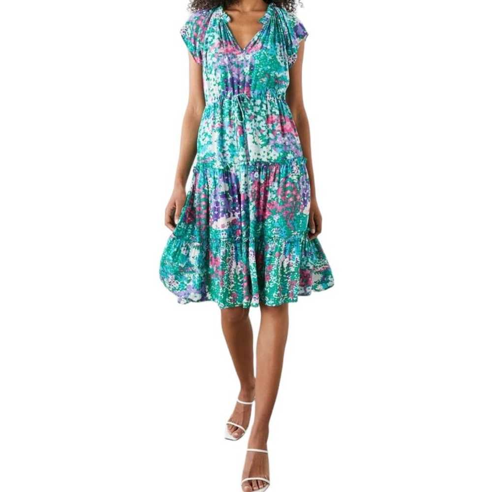 Rails dress Juni Floral tie waist midi Small S - image 8