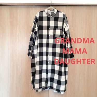 GRANDMA MAMA DAUGHTER Shirt Dress.