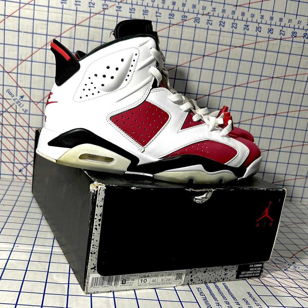 Jordan Brand × Nike Air Jordan Retro 6 “Carmine” - image 2