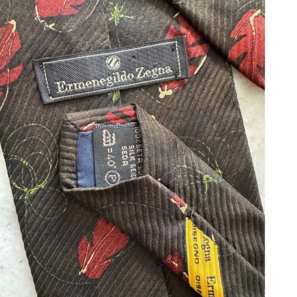 Ermenegildo Zegna Silk tie - image 3