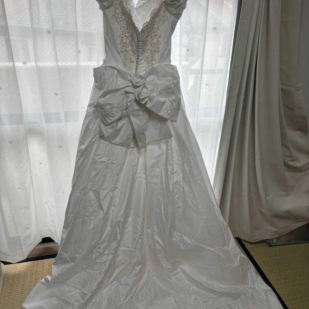 Wedding dress, tall size, second-hand item. - image 3