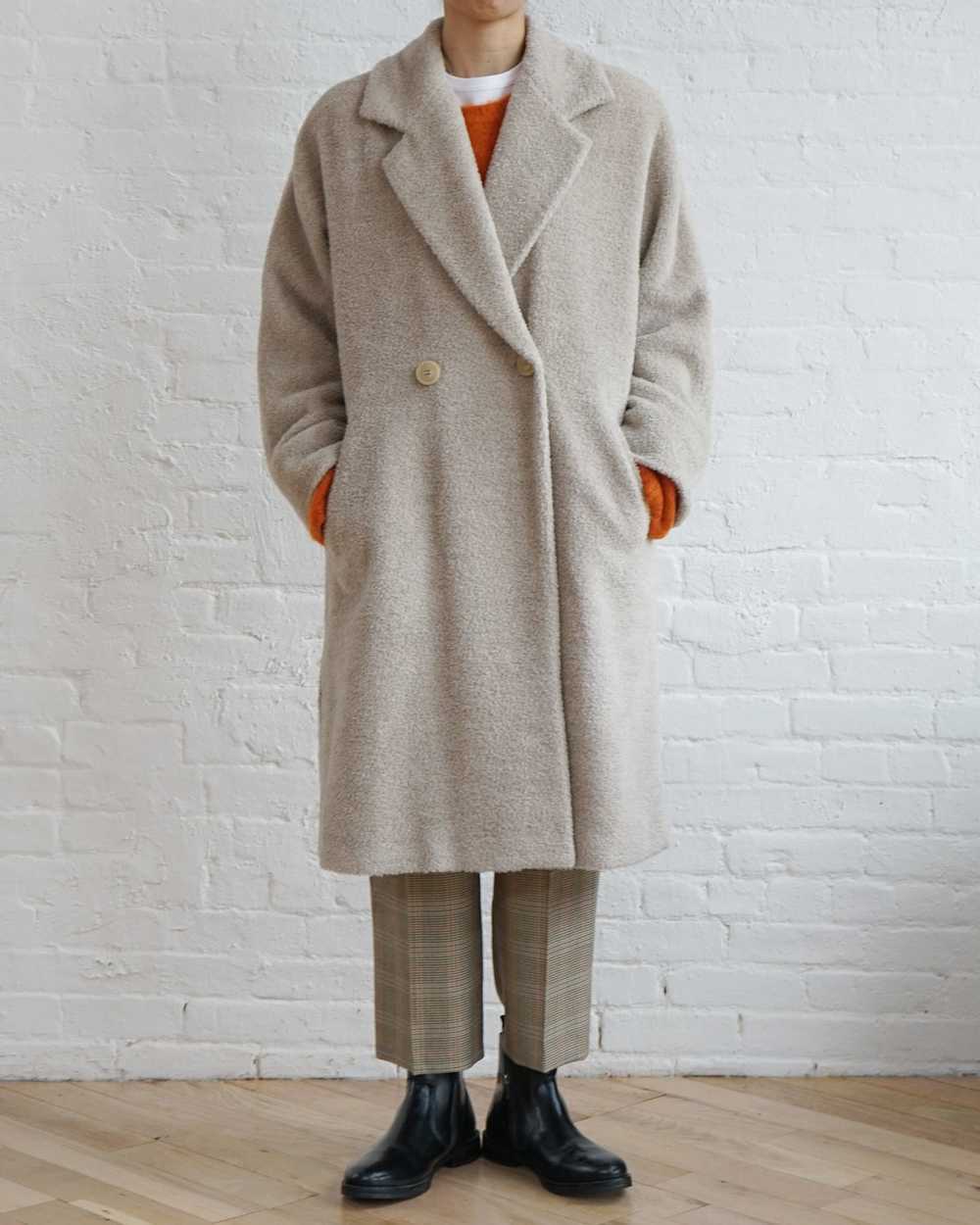 Alpaca Blended Wool Coat - image 2