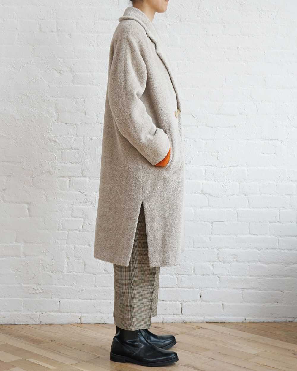 Alpaca Blended Wool Coat - image 3