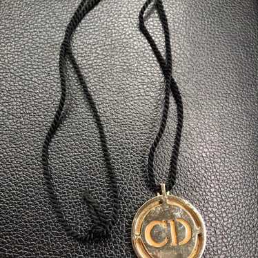 Vintage Christian Dior Dior Coin Necklace