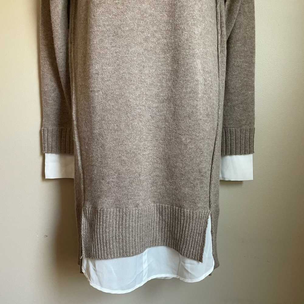 BROCHU WALKER Twofer Cashmere/Wool Looker Sweater… - image 5