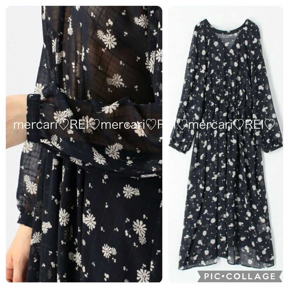 MACPHEE Tomorrowland Floral Flower Long Onepiece - image 9