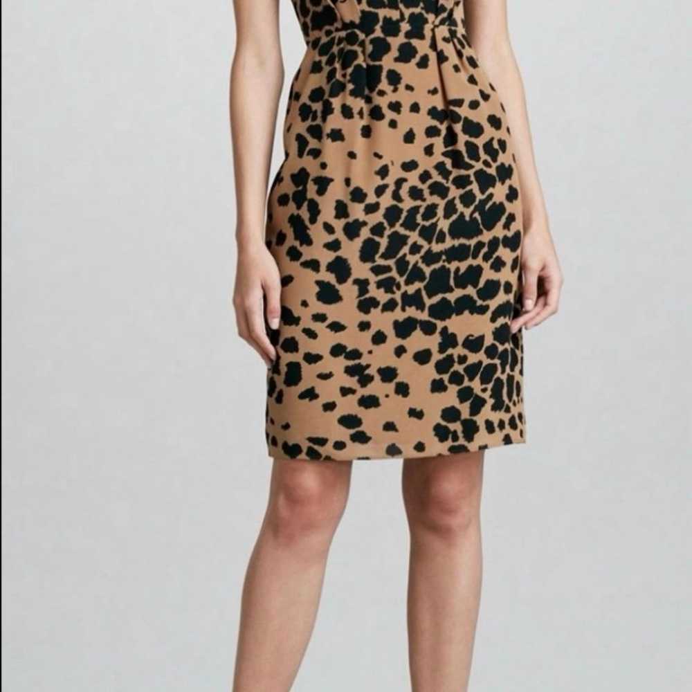 BURBERRY London Animal Pattern 100% silk dress wo… - image 2