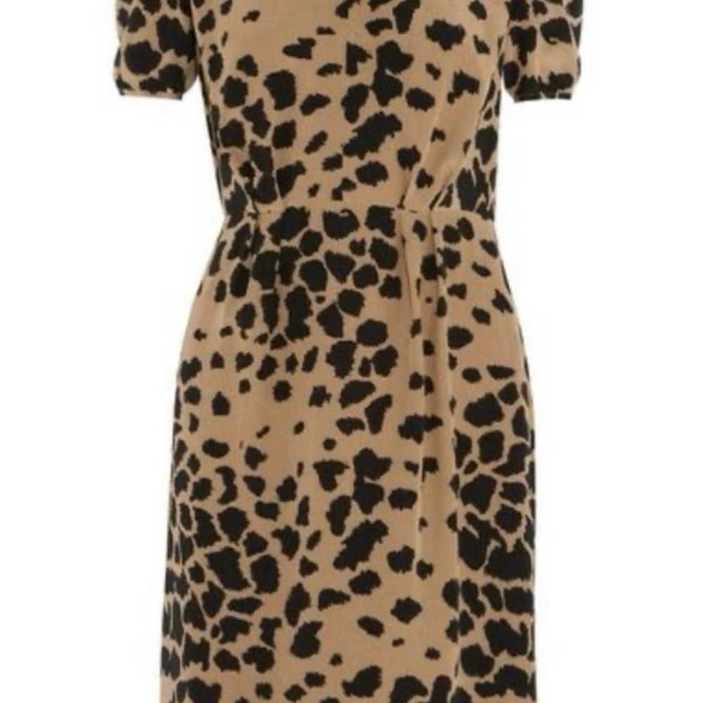 BURBERRY London Animal Pattern 100% silk dress wo… - image 4