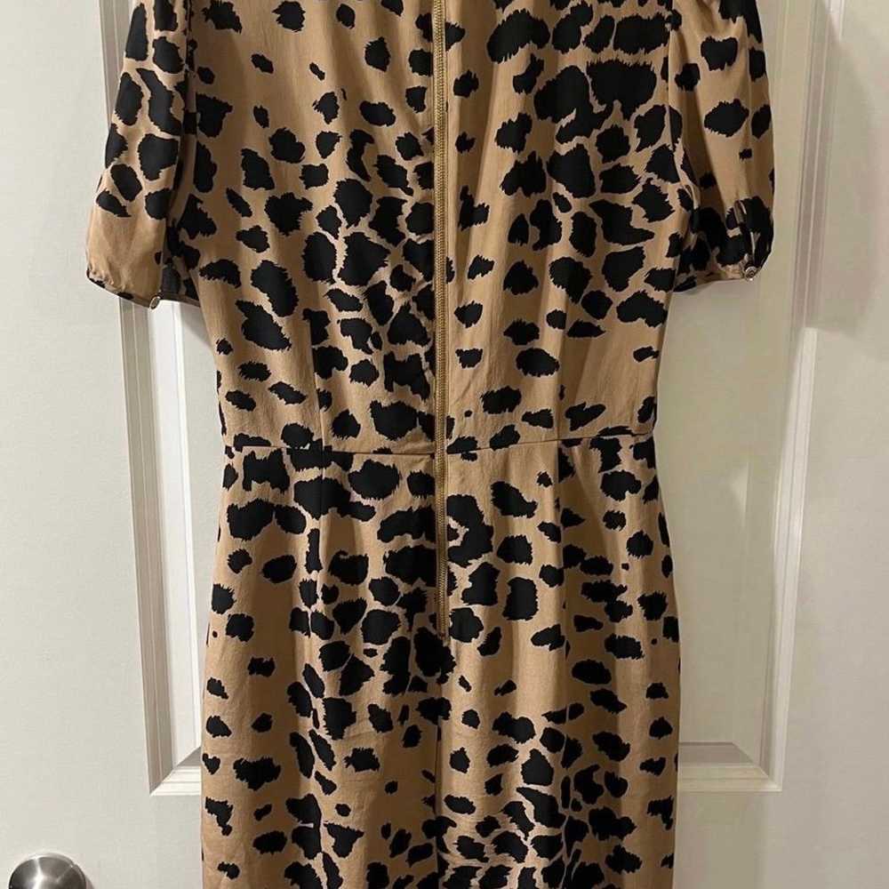 BURBERRY London Animal Pattern 100% silk dress wo… - image 9