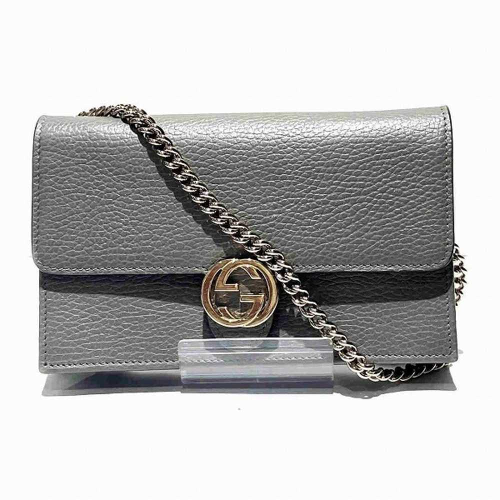 Gucci GUCCI Interlocking G Chain Wallet 510314 Lo… - image 1