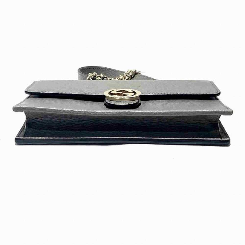 Gucci GUCCI Interlocking G Chain Wallet 510314 Lo… - image 3