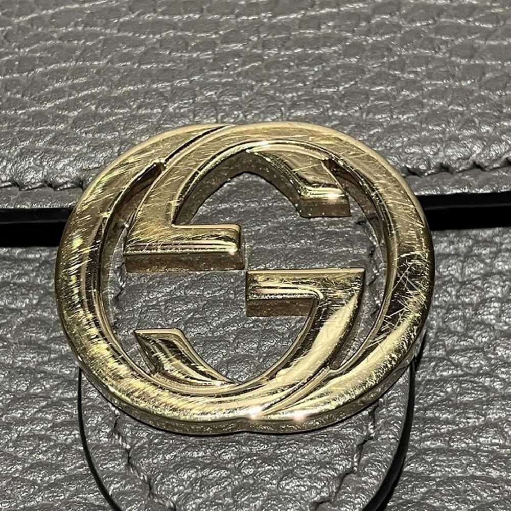 Gucci GUCCI Interlocking G Chain Wallet 510314 Lo… - image 7