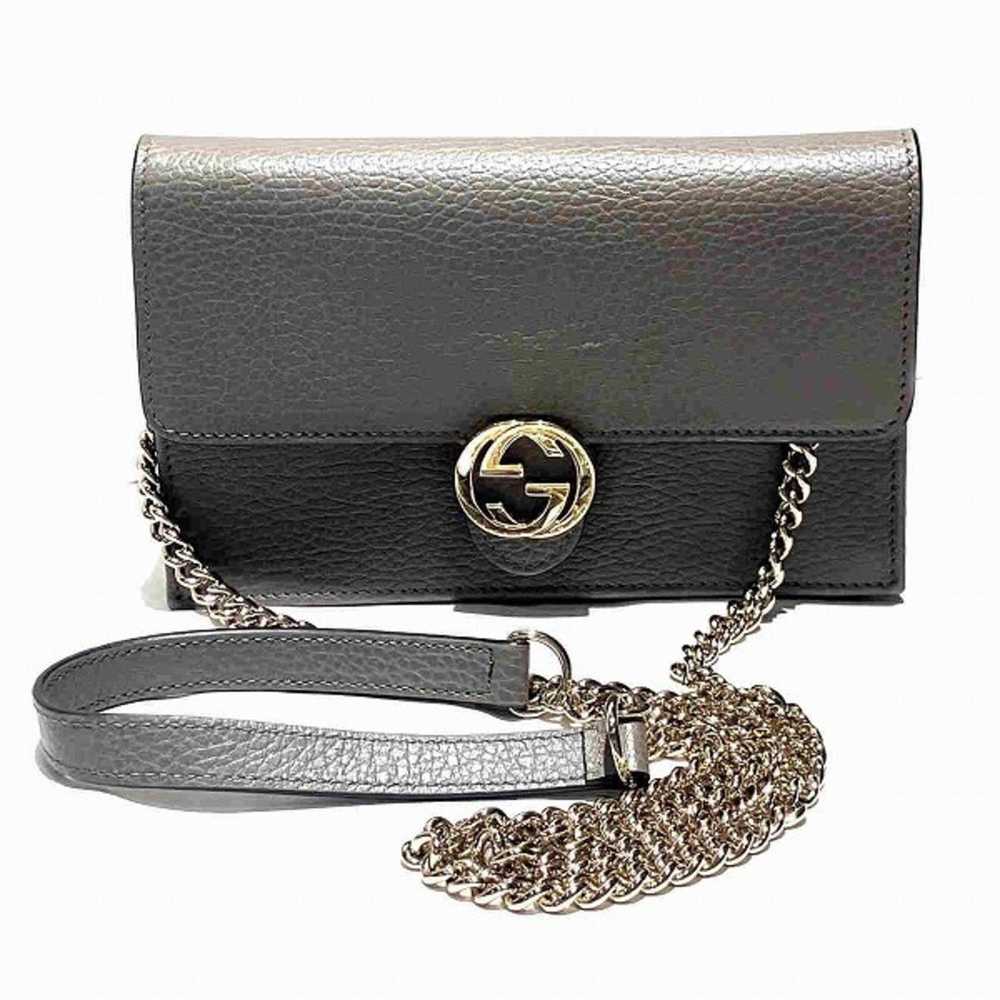 Gucci GUCCI Interlocking G Chain Wallet 510314 Lo… - image 8