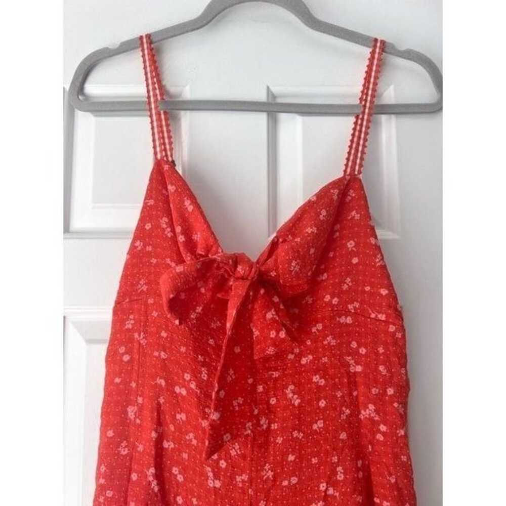 NEW Free People Intimately Coming Home Romper Red… - image 5