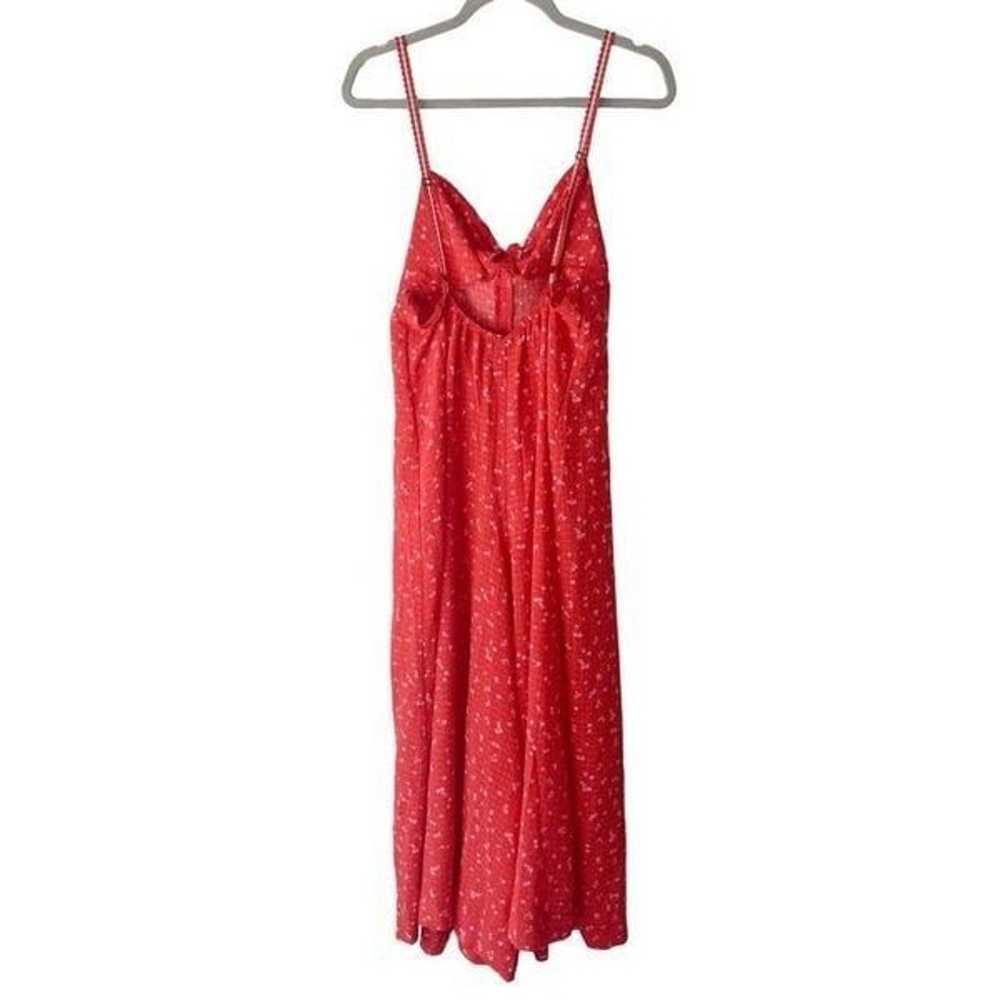 NEW Free People Intimately Coming Home Romper Red… - image 7