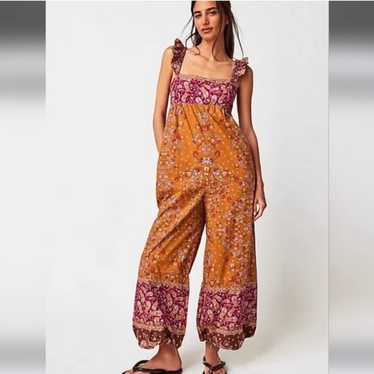 NWOT Free People Bali Albright One Piece Jumpsuit… - image 1