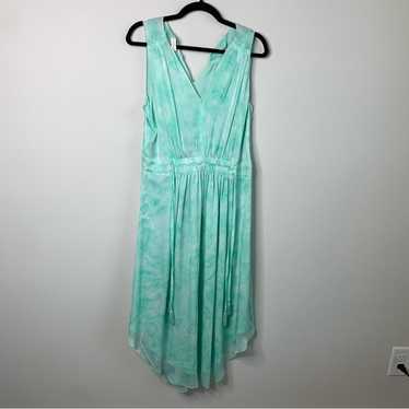 Ramy Brook green tie dye Hayley midi dress size m… - image 1