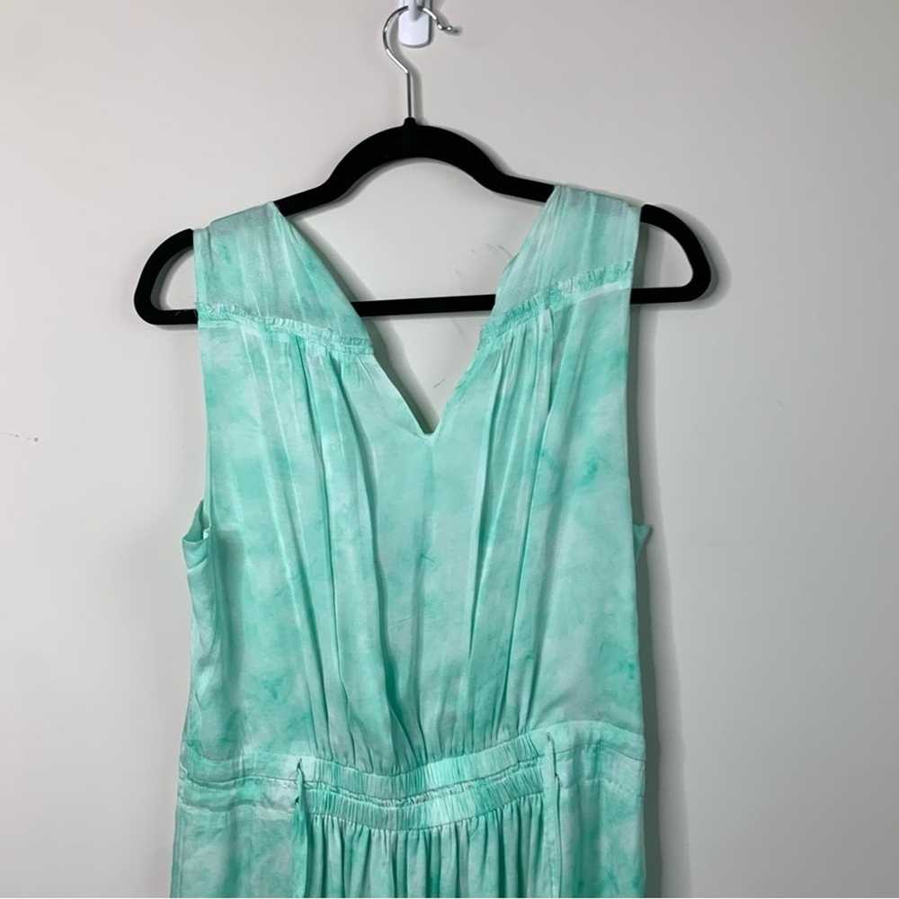 Ramy Brook green tie dye Hayley midi dress size m… - image 8