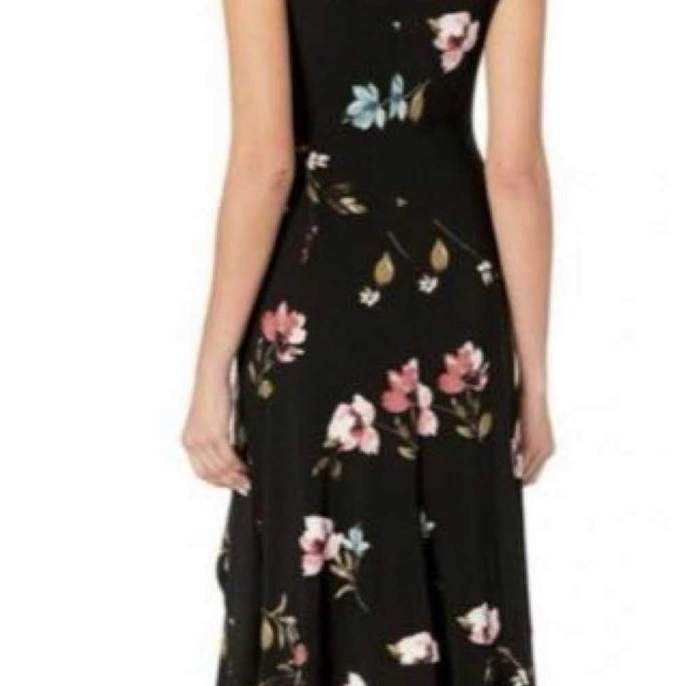 Ralph Lauren Floral Jersey Surplice Dress Cashmer… - image 3