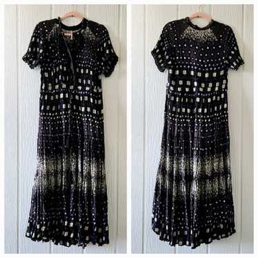 FREE PEOPLE Rare Feelings Tiered Maxi Boho Peasan… - image 1