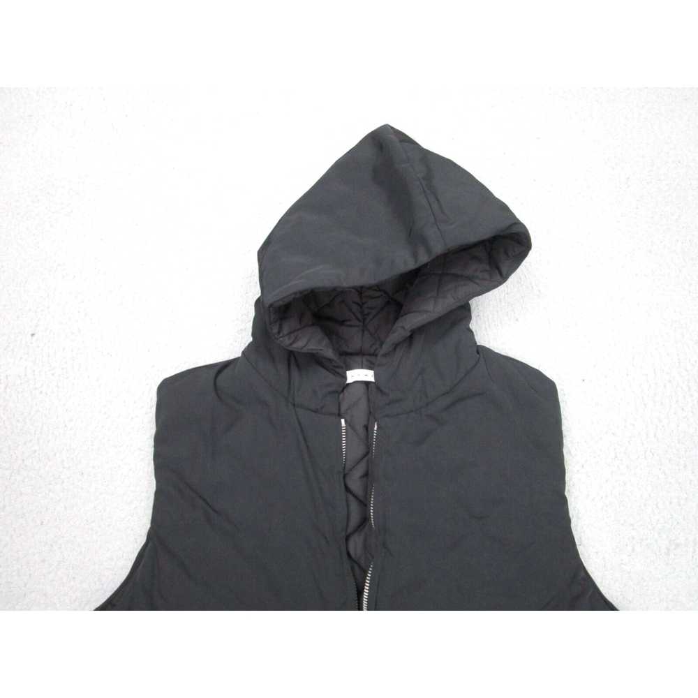 MNML MNML Jacket Mens M Black Hoodie Zip Coat Sle… - image 2