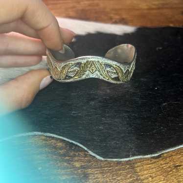 Vintage Montana store Silversmiths Art Deco Bangle