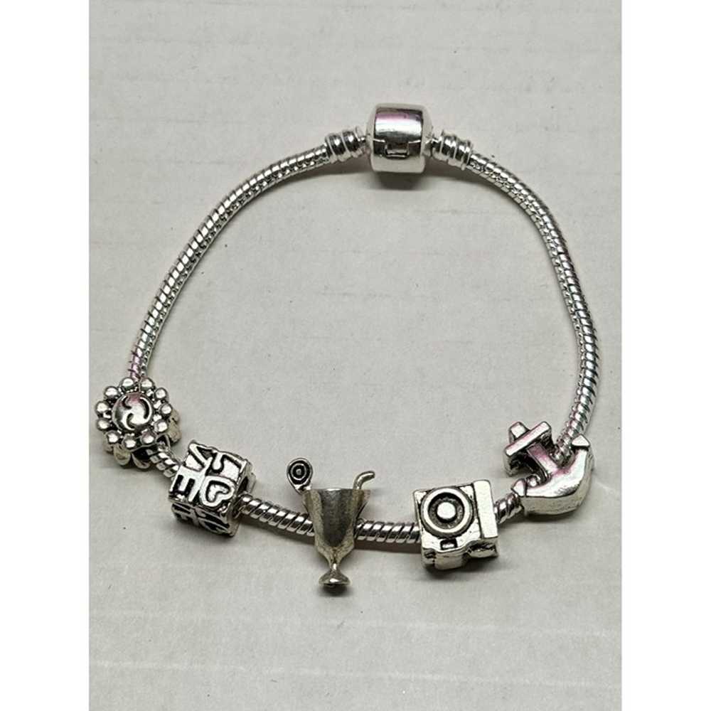 Vintage slide charm bracelet - image 3