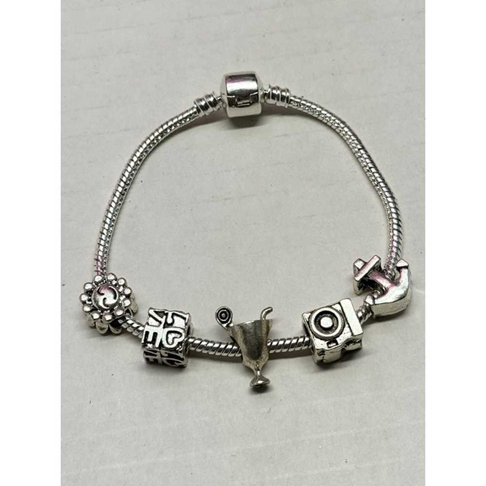 Vintage slide charm bracelet - image 4