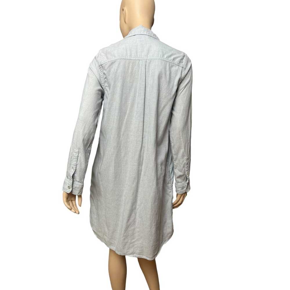 Faherty Bayview Stretch Cotton Shirt Dress Size M… - image 7