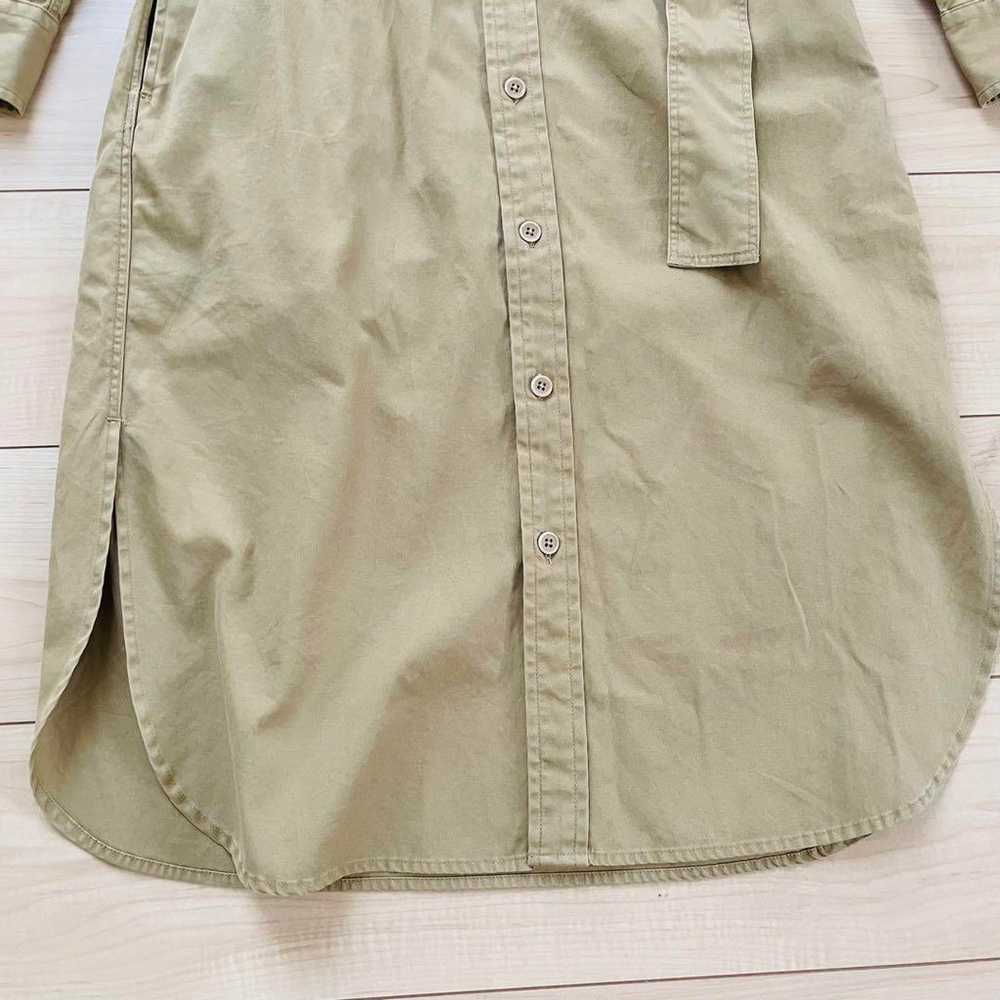 Polo Ralph Lauren shirt dress long military with … - image 6