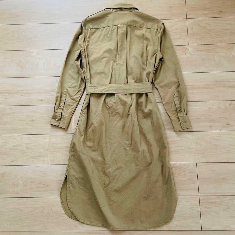 Polo Ralph Lauren shirt dress long military with … - image 9