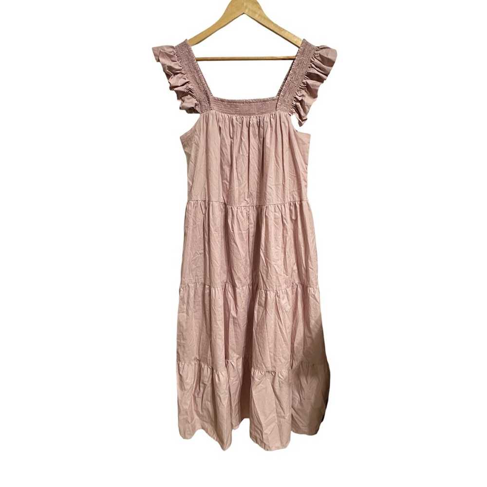 English Factory Rose Tiered maxi dress size Medium - image 1