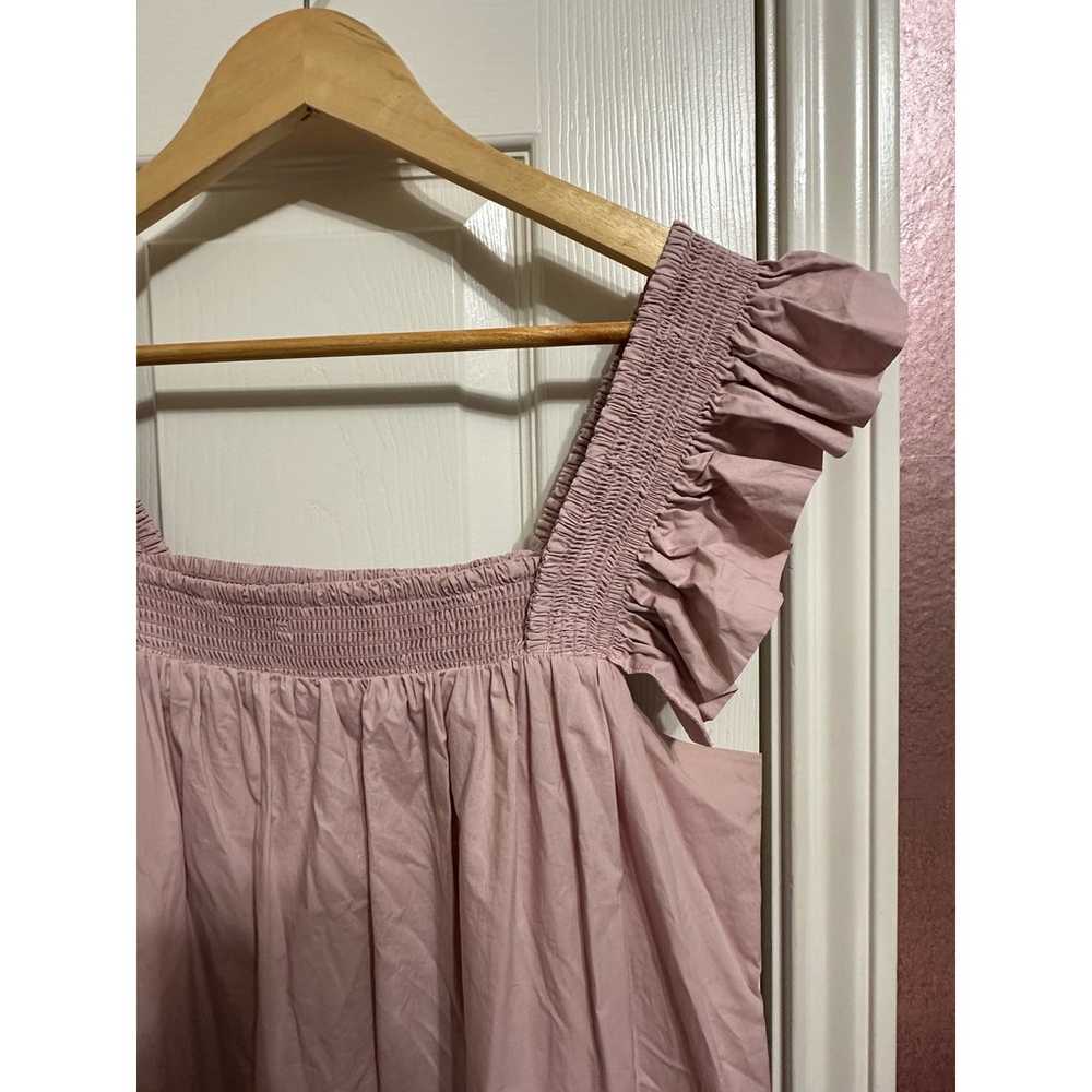 English Factory Rose Tiered maxi dress size Medium - image 2