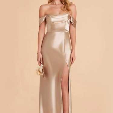 Birdy Grey Neutral Champagne Bridesmaid Dress - image 1