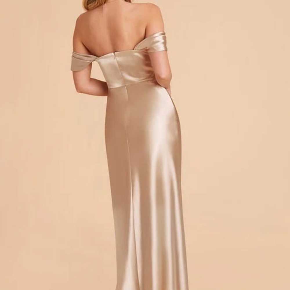 Birdy Grey Neutral Champagne Bridesmaid Dress - image 4