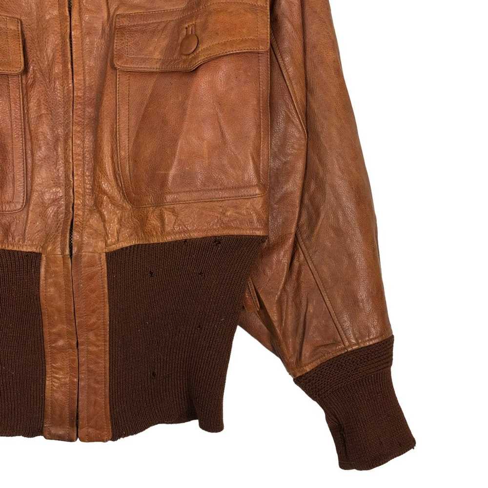 Jean Paul Gaultier × Leather Jacket 🔥VINTAGE 198… - image 7