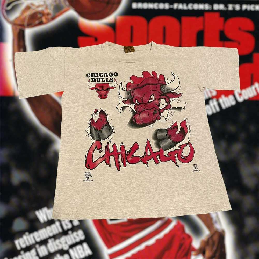 NBA × Nutmeg Mills × Vintage Vintage 1990s NBA Ch… - image 1