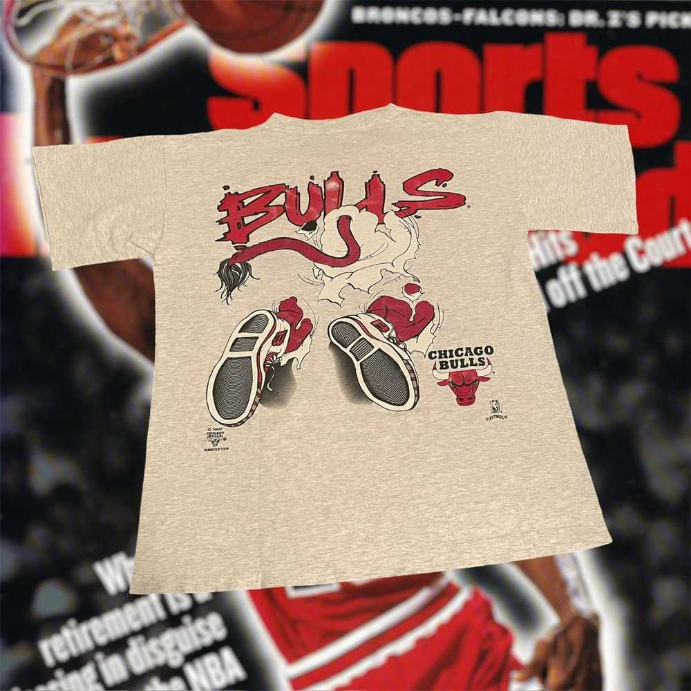 NBA × Nutmeg Mills × Vintage Vintage 1990s NBA Ch… - image 2