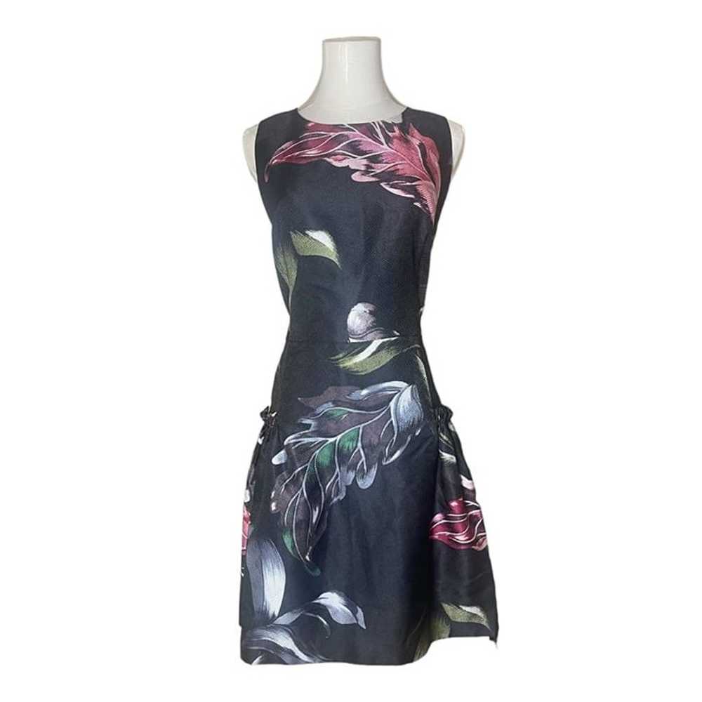 Ted Baker Sarahe Eden Floral Print Skater Dress - image 1