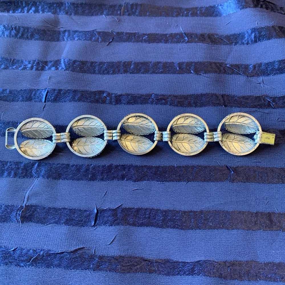 1950s Silver Link Bracelets - image 10