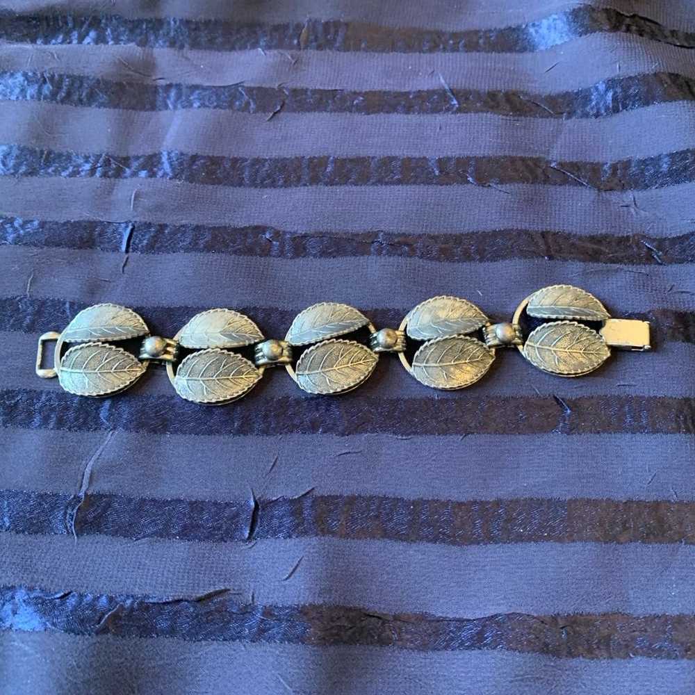 1950s Silver Link Bracelets - image 8