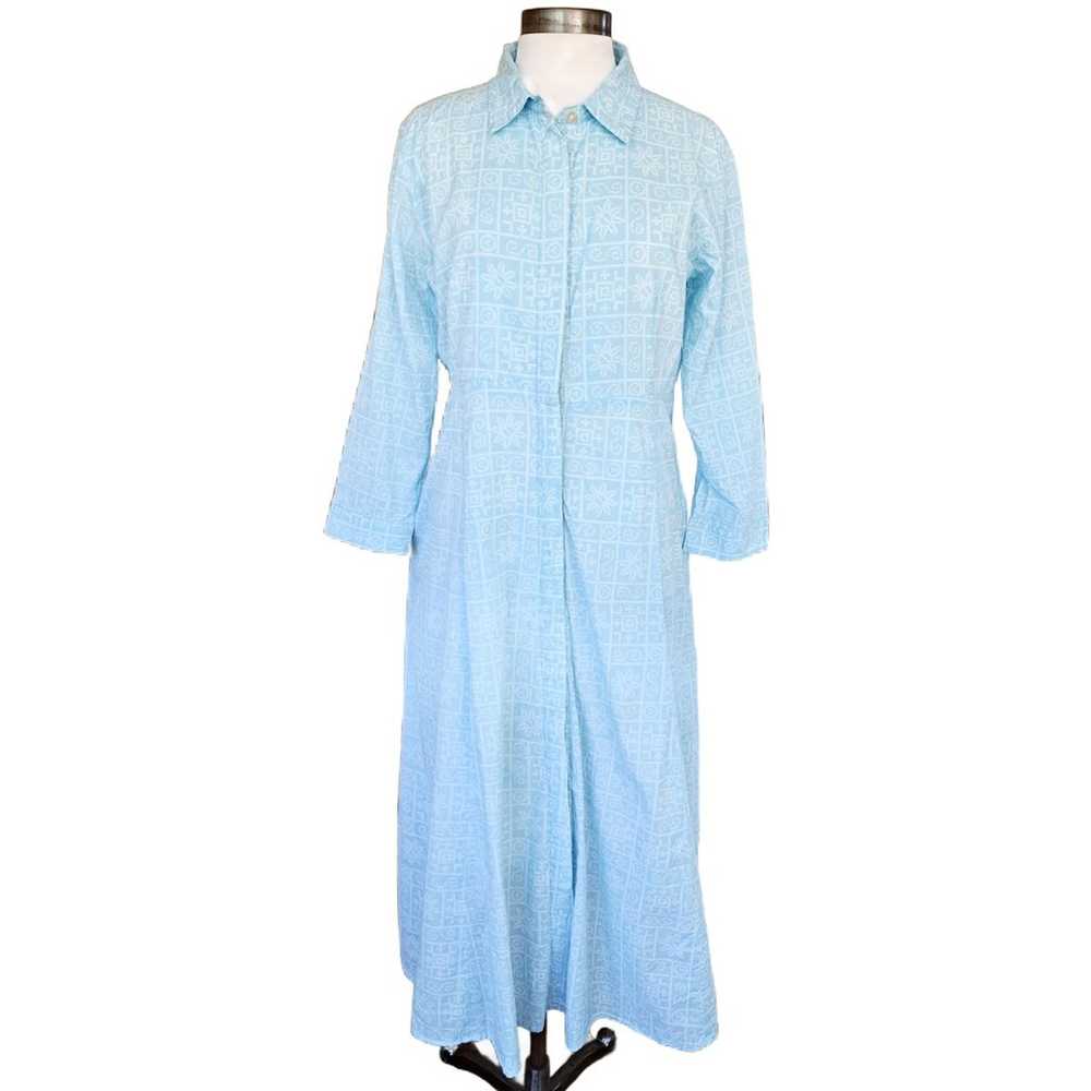 Julia Amory JA ShirtDress Maxi DressSize XL Extra… - image 1