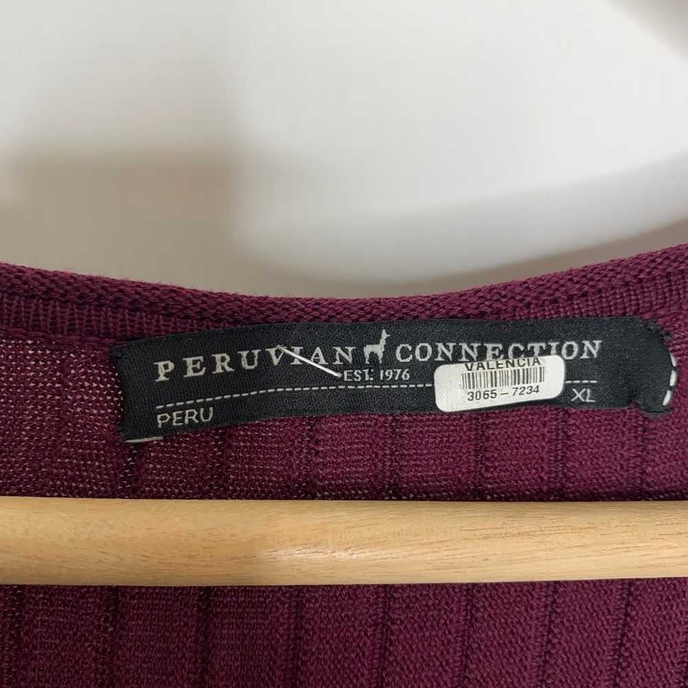 Peruvian Connection 100% Pima Cotton Ribbed Midi … - image 11