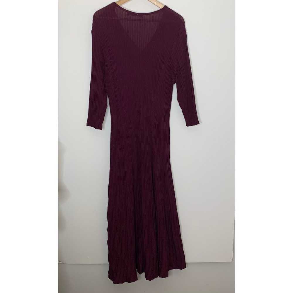 Peruvian Connection 100% Pima Cotton Ribbed Midi … - image 2