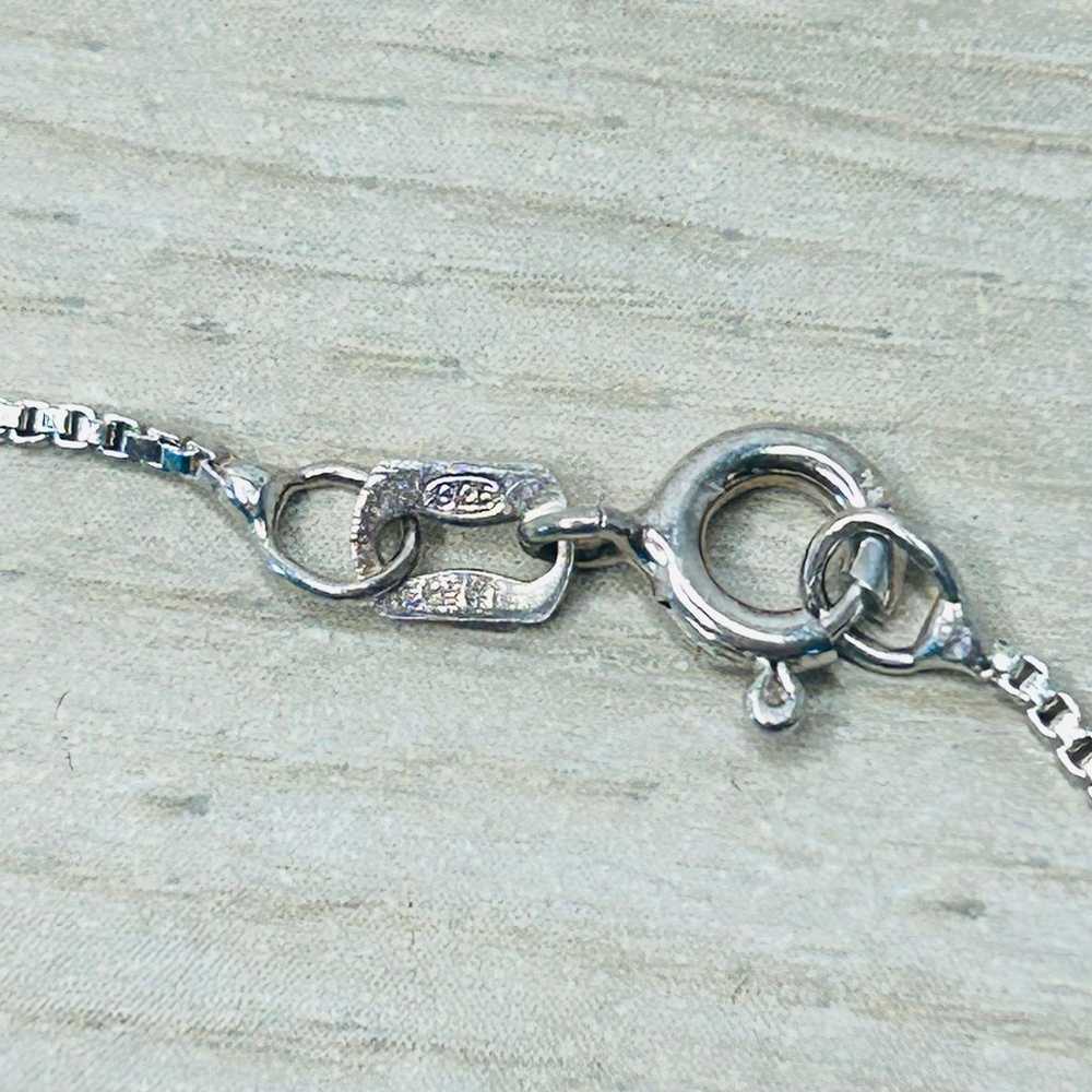 Vintage IJC Italy 925 Sterling Silver 18” Snake C… - image 4