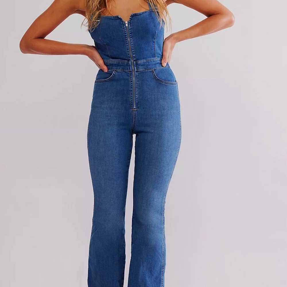 Free People CRVY 2nd Ave One Piece Jumpsuit - image 3